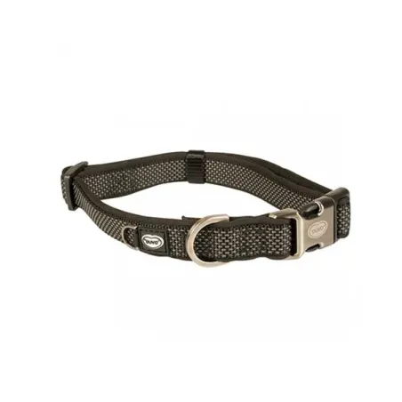 DUVO+ EXPLOR NORTH fekete nylon nyakörv 35-55cm/20mm