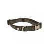 DUVO+ EXPLOR NORTH fekete nylon nyakörv 35-55cm/20mm
