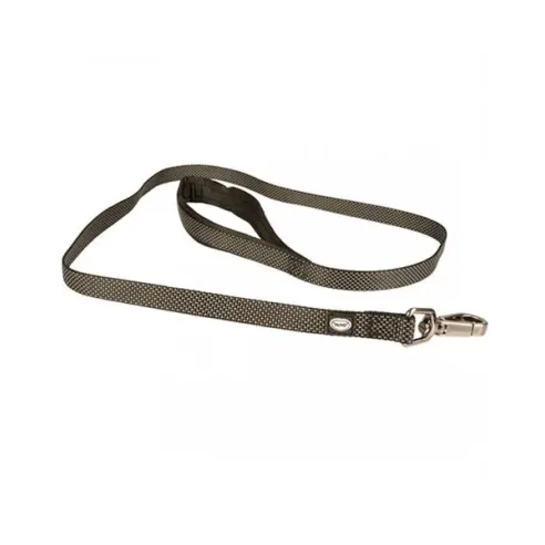 DUVO+ EXPLOR NORTH fekete nylon póráz 100cm/20mm