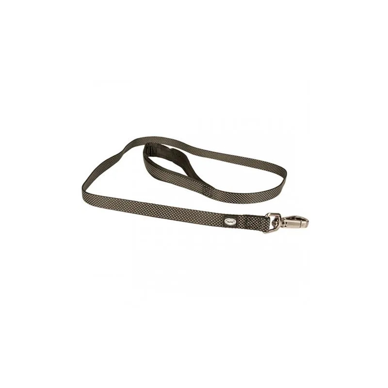 DUVO+ EXPLOR NORTH fekete nylon póráz 100cm/20mm