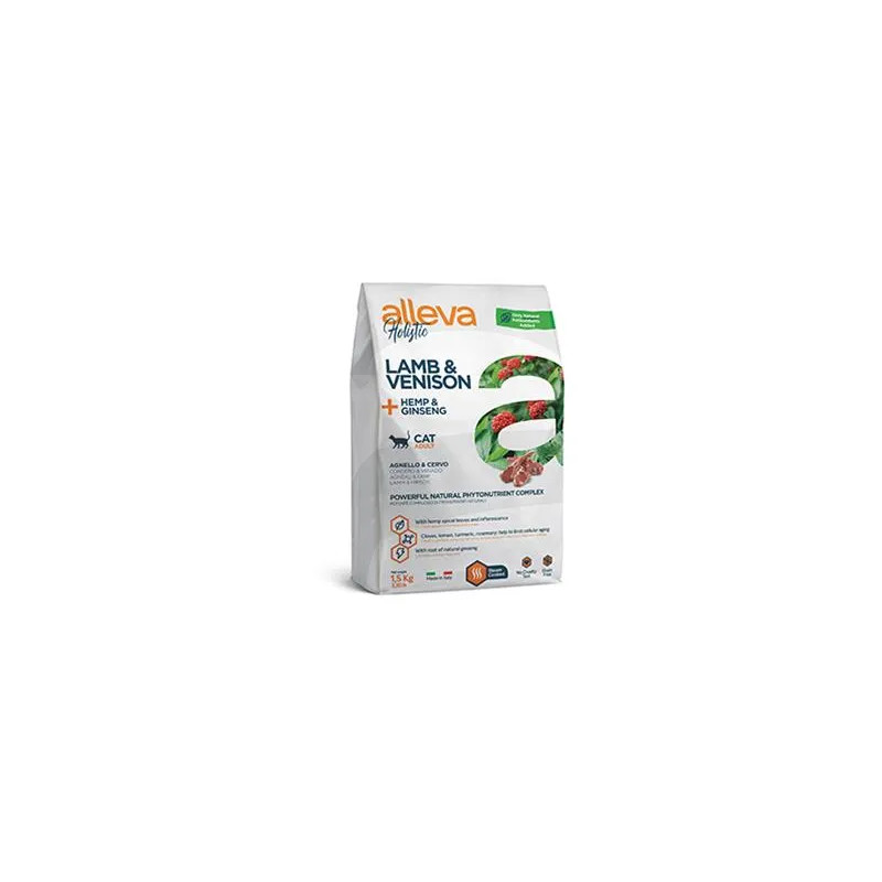 Alleva HOLISTIC macska felnőtt bárány & szarvas 0,4 kg