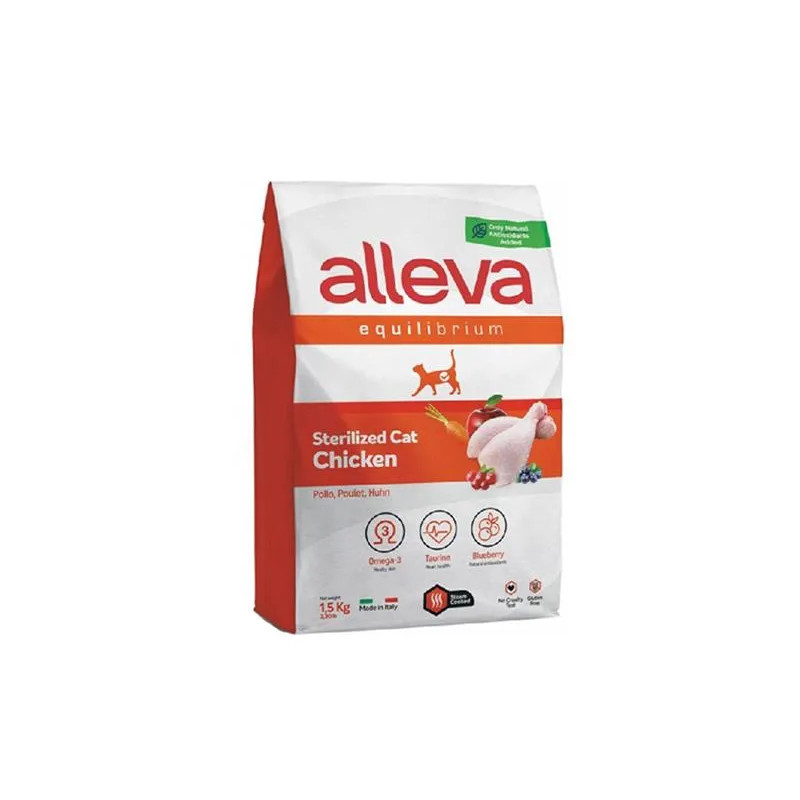 Alleva SP EQUILIBRIUM macska csirke ivartalanított 1,5 kg