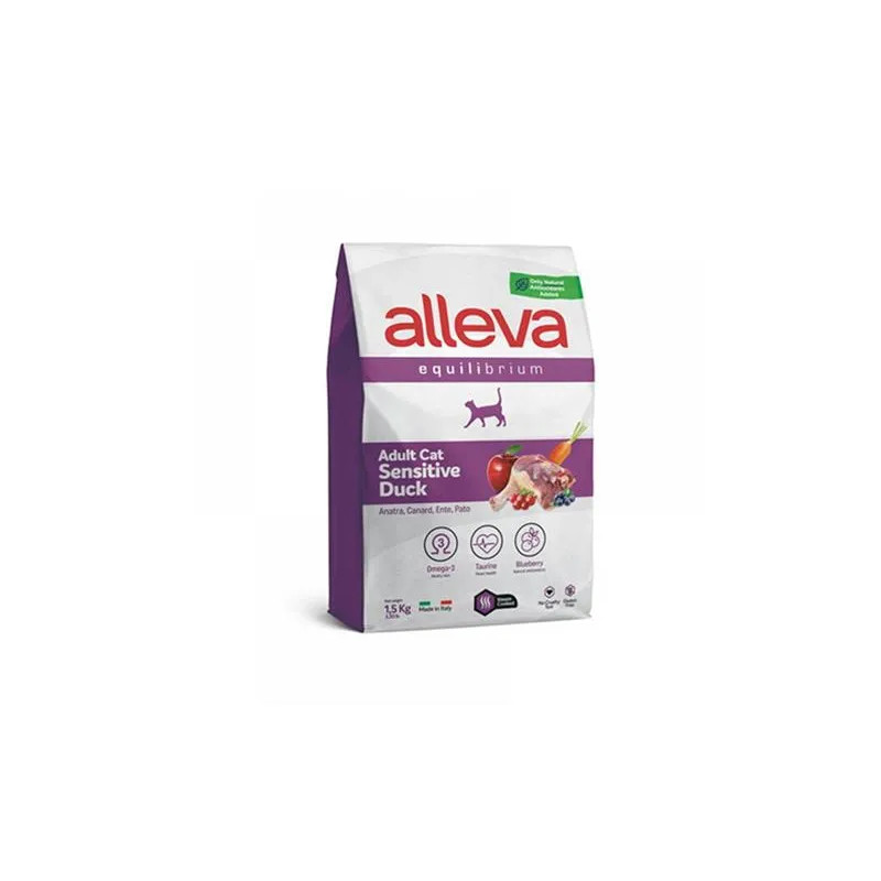 Alleva SP EQUILIBRIUM macska kacsa sensitive 1,5 kg