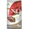 Farmina N&D dog QUINOA (GF) adult mini, ivartalanított, kacsa, brokkoli & spárga 7 kg