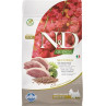 Farmina N&D kutya QUINOA (GF) felnőtt mini, ivartalanított, kacsa, brokkoli & spárga 0,8 kg