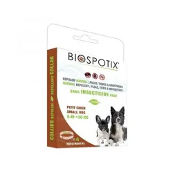 BIOGANCE Biospotix kis- és közepes testű kutyáknak S-M nyakörv, 38 cm (30 kg-ig), riasztó hatással
