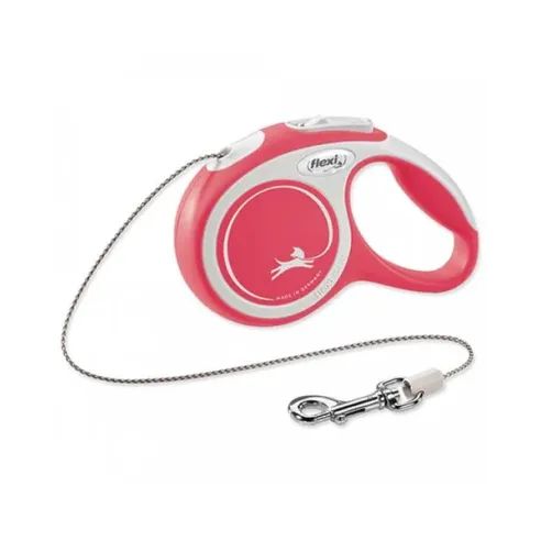 Flexi New Comfort póráz M 8 m piros (20 kg-ig)