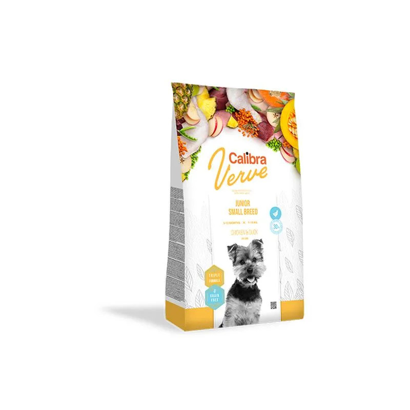 Calibra Dog Verve GF Junior Small Chicken & Duck 6 kg