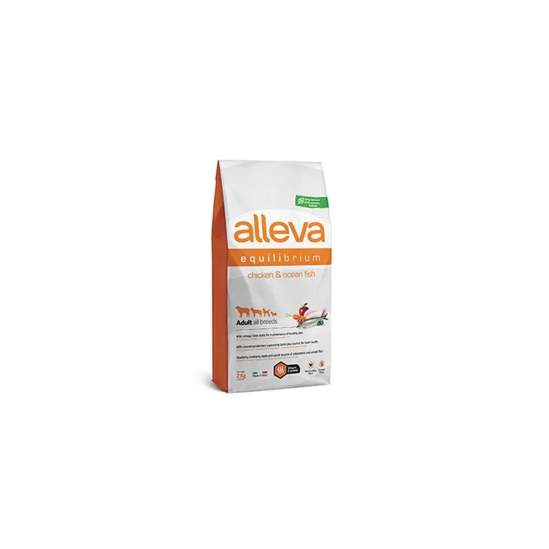 Alleva SP EQUILIBRIUM kutya felnőtt minden fajta csirke & tengeri hal 2 kg