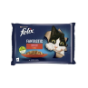 Nestlé FELIX Fantastic macska Multipack marha&csirke aszpikban tasak 4x85 g
