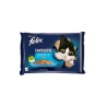 Nestlé FELIX Fantastic macska Multipack halválogatás aszpikban tasak 4x85 g