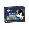 Nestlé FELIX Fantastic macska Multipack halválogatás zselés tasak 12x85 g