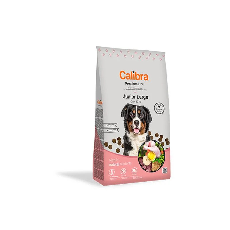 Calibra Premium Line Dog Junior Large NEW 12 kg
