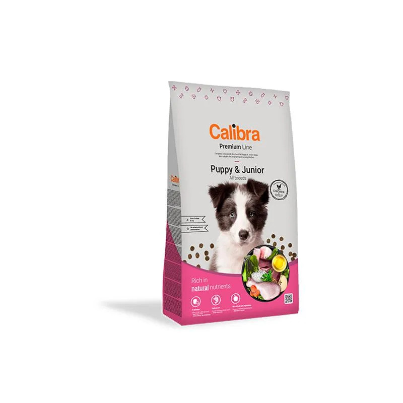Calibra Premium Line Dog Puppy & Junior ÚJ 3 kg
