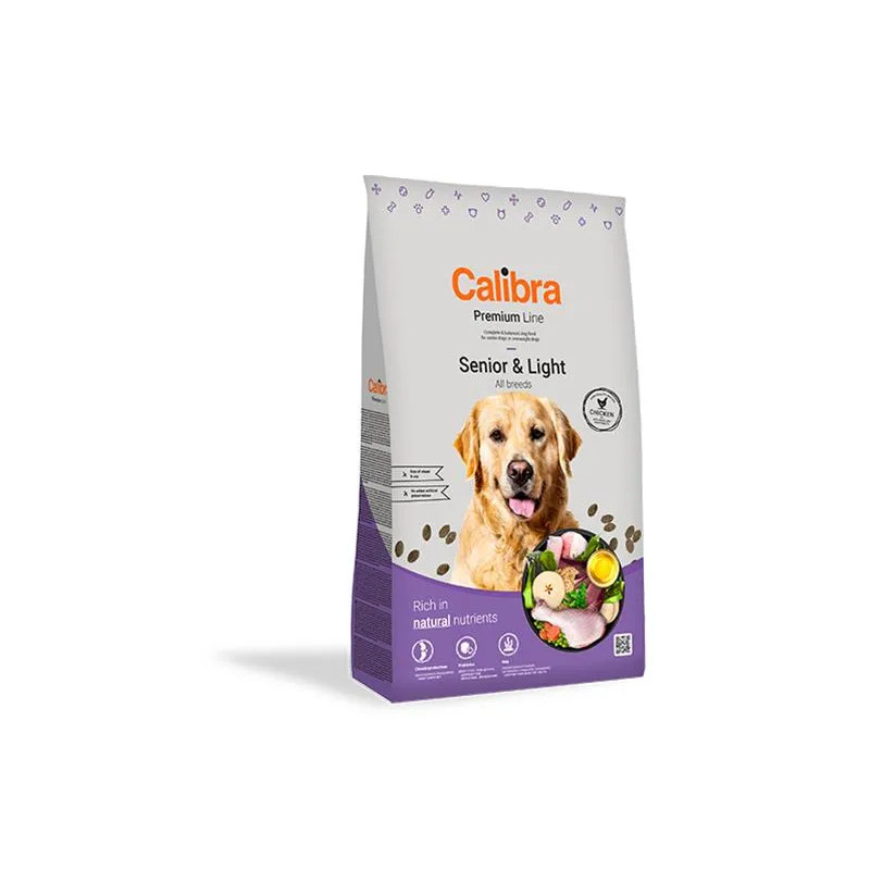 Calibra Premium Line Dog Senior & Light NEW 3 kg