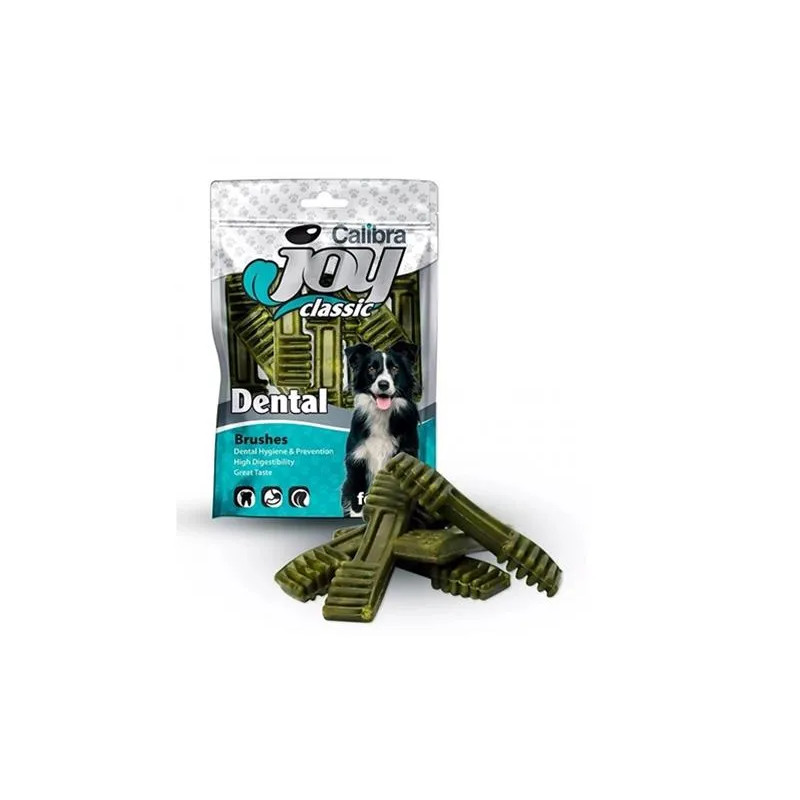Jutalomfalatok CALIBRA Joy DOG Classic Dental Brushes 250g ÚJ