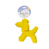 DUVO+ játék latex labda uszkár, sípoló, sárga 14x6x12,5 cm