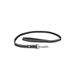 DUVO+ EXPLOR WEST fekete nylon póráz 100cm/25 mm