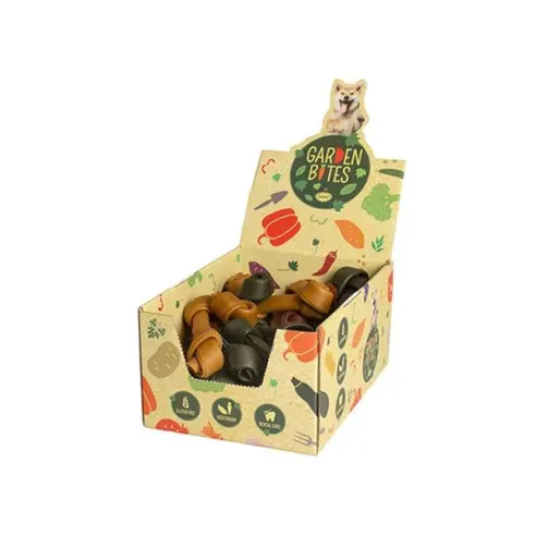 Pamlsok DUVO+ GARDEN BITES VEGAN BONES S 11 cm, bal. 45x42 g