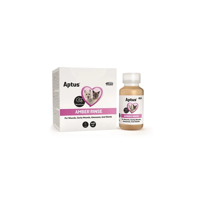 Aptus Amber Rinse 4 x 60 ml