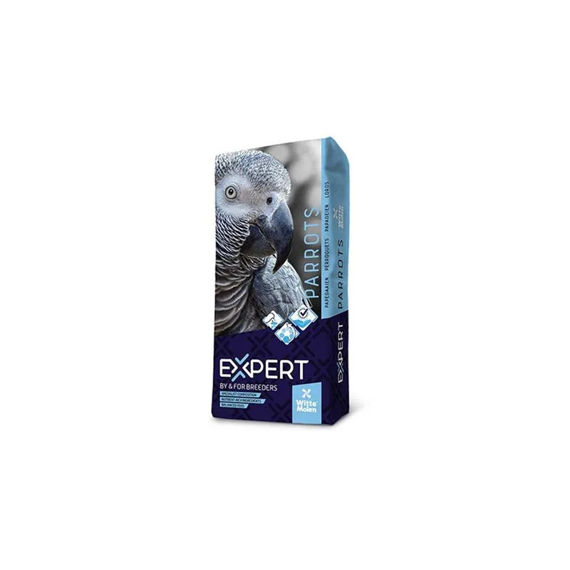 EXPERT Parrots Low Fat - alacsony zsírtartalmú magkeverék kakaduknak és amazon papagájoknak 15 kg