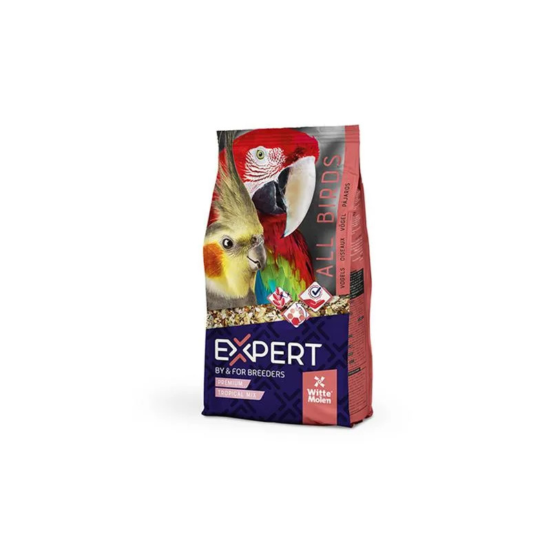 EXPERT Premium Tropical Mix - keverék nagy hullámos papagájoknak és papagájoknak 800 g