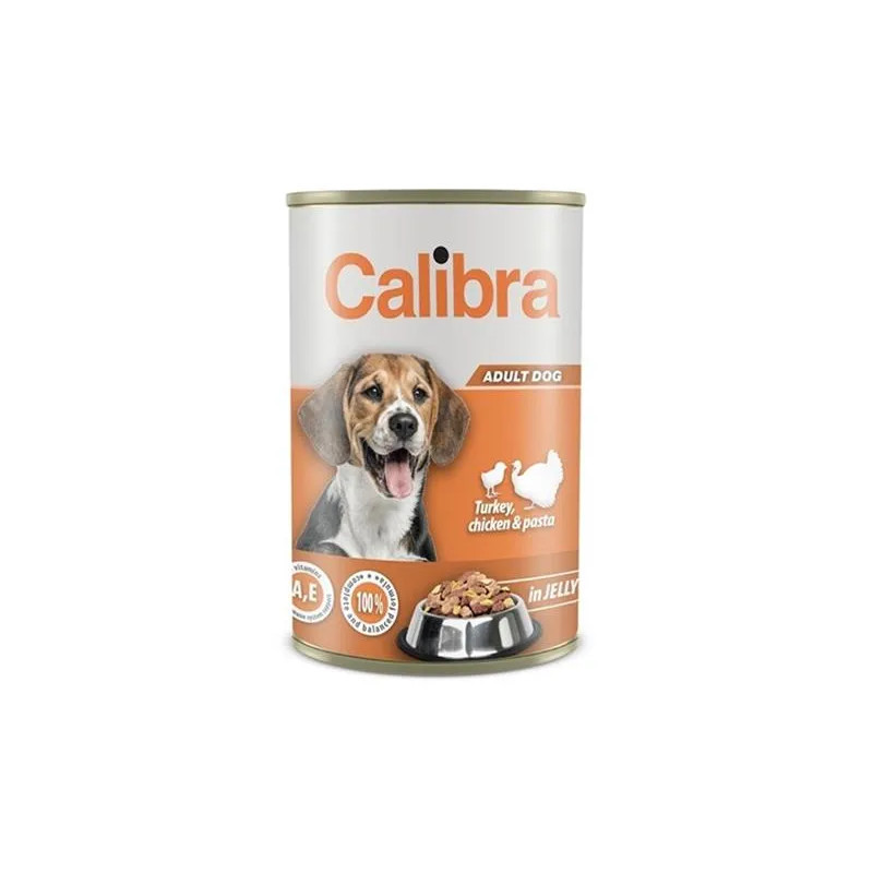 Calibra KONZERV Morka & csirke & tészta zselében 1240 g