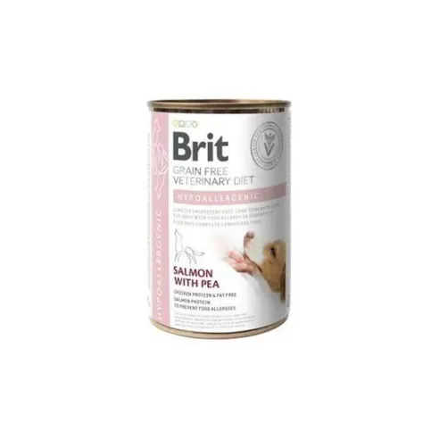 Brit Veterinary Diets GF dog Hypoallergenic 400 g konzerva