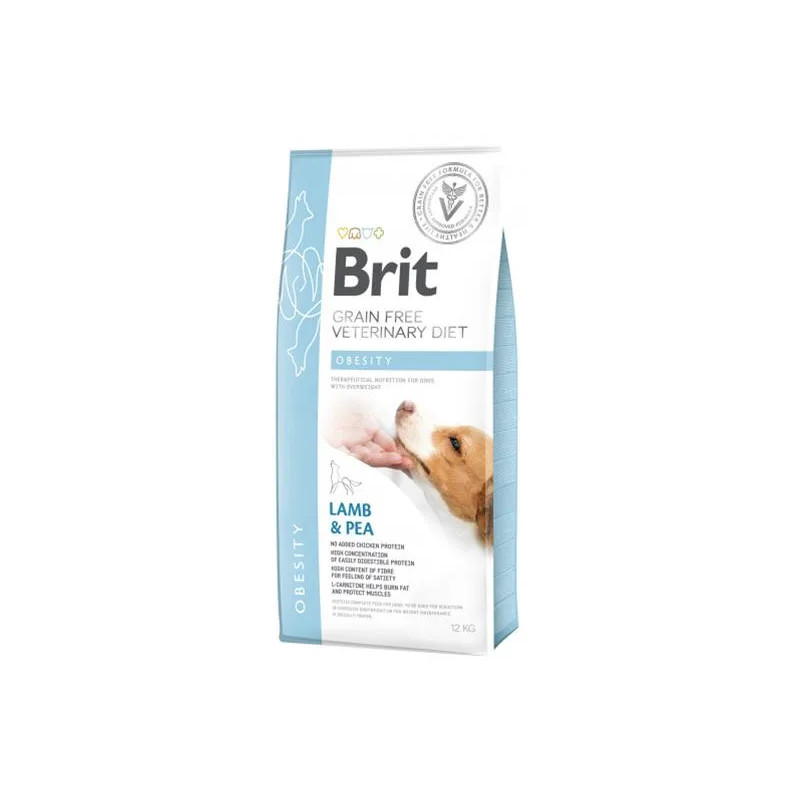 Brit Veterinary Diets GF kutya Obesity 12 kg