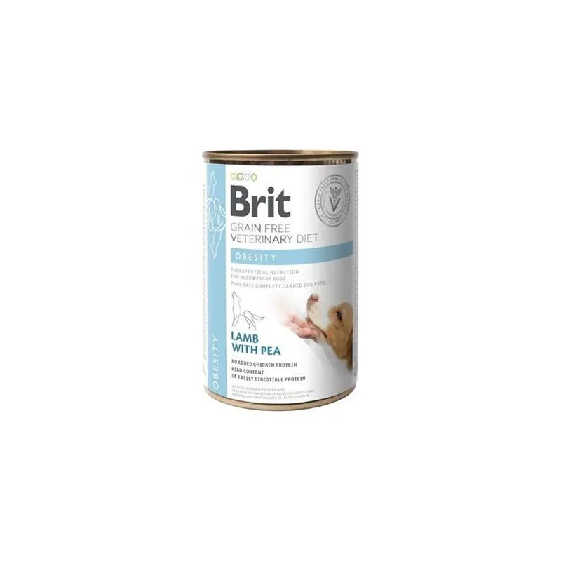 Brit Veterinary Diets GF kutya Obesity 400 g konzerv