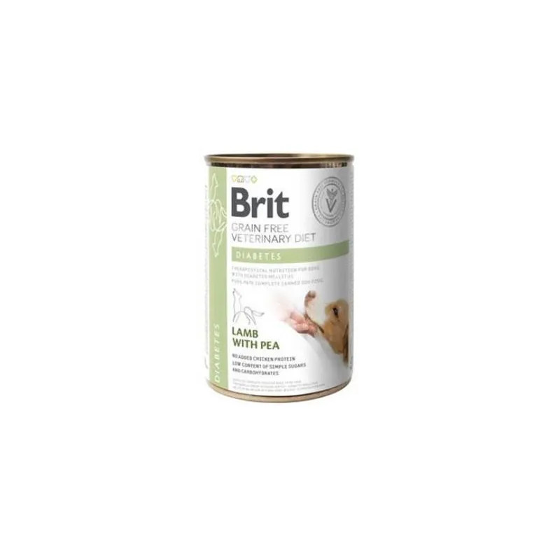 Brit Veterinary Diets GF kutya Diabetes 400 g konzerv