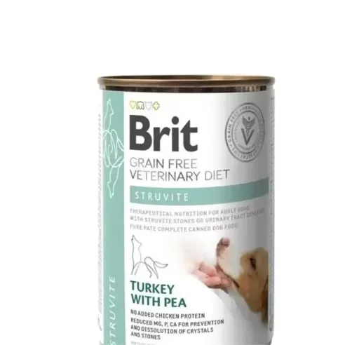 Brit Veterinary Diets GF dog Struvite 400 g konzerva