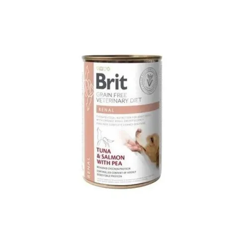 Brit Veterinary Diets GF dog Renal 400 g konzerva