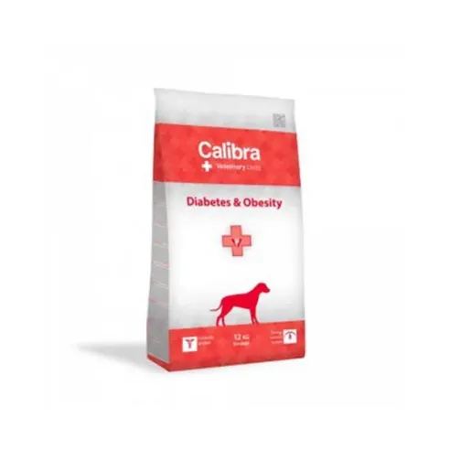 Calibra Vet Diet Dog Diabetes & Obesity 12 kg  NEW