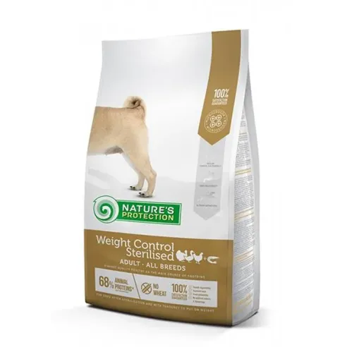 Natures P dog adult weight control sterilised poultry with krill all breeds 12 kg