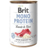 Brit Mono Protein Lamb & Brown Rice 400 g konzerv