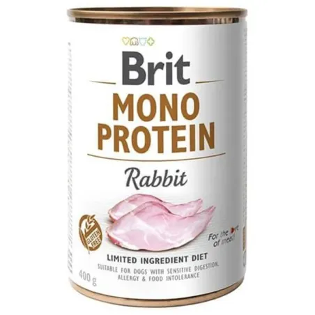 Brit Mono Protein Nyúl 400 g konzerv