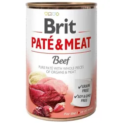 Brit Paté & Meat Marha 400 g konzerv