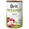 Brit Paté & Meat Duck 400 g konzerv