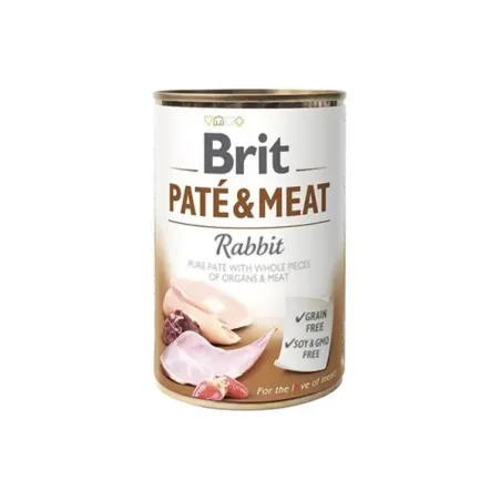 Brit Paté & Meat Rabbit 400 g konzerva