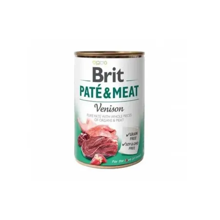 Brit Paté & Meat Venison 400 g konzerv