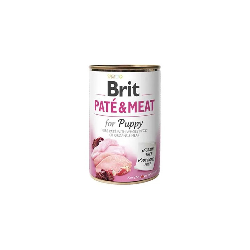 Brit Paté & Meat Puppy 400 g konzerv