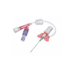 i.v. SafeVet Combi KRUUSE kanül, 1,1 x 32 mm (20G x 11/4"), rózsaszín