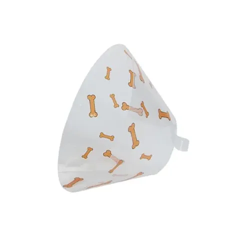 BUSTER Design Bones védőgallér 12,5 cm, narancssárga, 10 db