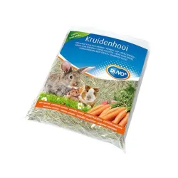 Seno DUVO+ gyógynövényes réti széna sárgarépával nyulaknak és rágcsálóknak 500 g