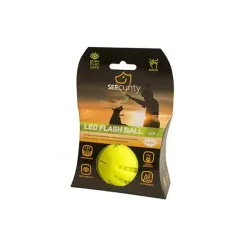DUVO+ Játék Labda LED szilikonból, világító, zöld 10 cm