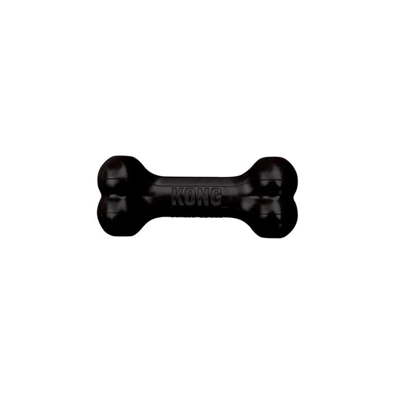 Kong Dog Extreme Csont fekete, természetes gumi, L