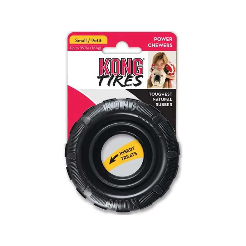 Kong Dog Extreme Gumijáték fekete, természetes gumi, S 16 kg-ig