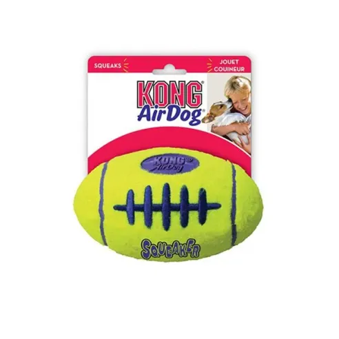 Kong Dog Airdog rögbi labda sípolóval, tenisz, vulkanizált gumi, L