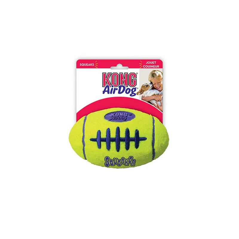 Kong Dog Airdog rögbi labda sípolóval, tenisz, vulkanizált gumi, L